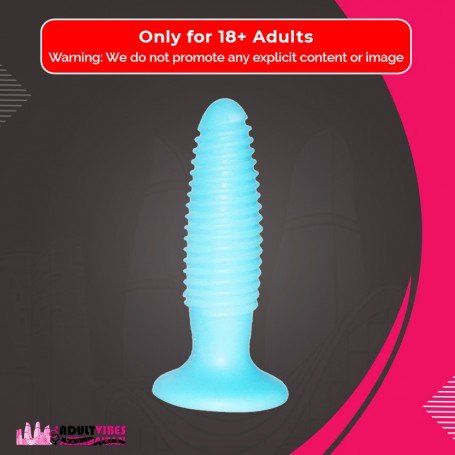 Ribbed Fat Anal Dildo AD-010