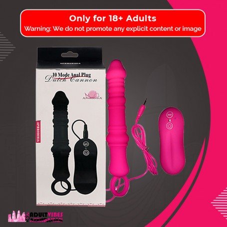 Utimi 10 Mode Anal Masturbation Vibrating Butt Plug AD-023