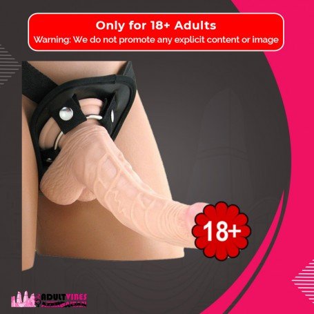 American Whopper Dong Vibrating With Harness SO-006