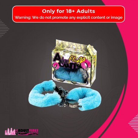 Ankle Fluff Cuffs with Keys BDSM-012