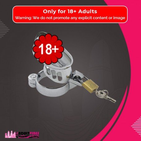 3 Size Metal Male Chastity Device Belt Cock Cages BDSM-022