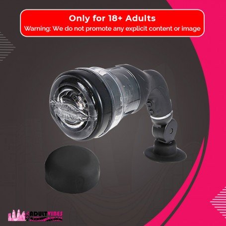 Rotation Lover Vibrating Massager With Suction Cup MS-051