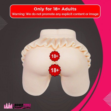 Silicone Mini Skirt Ass & Vagina Masturbator V2 BAV-019