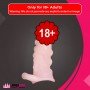 Solid Dotted Head Penis Extension Sleeve Skin Color PES-027