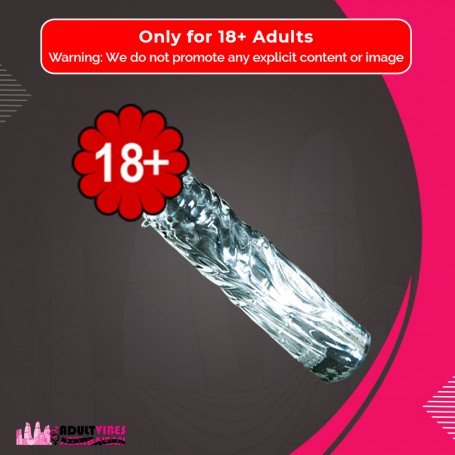 Full Ribbed Crystal Penis Sleeves PES-019