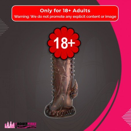 Ultra Flexible soft cock sleeve penis extender PES-017