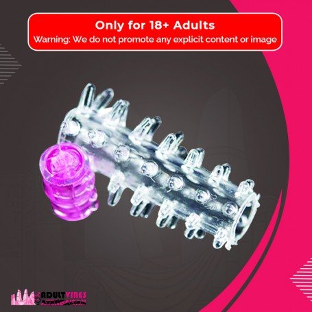 Ultra Soft Penis Extensions- Vibrating PES-001