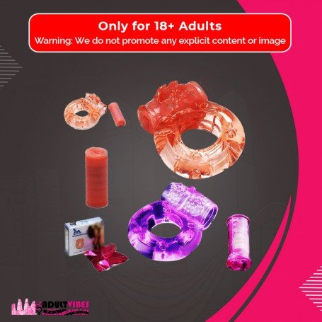 Cock Ring Vibrator 2pcs CR-001