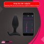 Lovense Hush App Controlled Vibrating Butt Plug (1.5 inch/1.75 inch) ACV-004