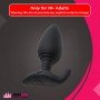 Lovense Hush App Controlled Vibrating Butt Plug (1.5 inch/1.75 inch) ACV-004