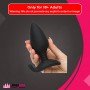 Lovense Hush App Controlled Vibrating Butt Plug (1.5 inch/1.75 inch) ACV-004