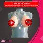 Silicone Breast 550 gms/pair with Transperant Bra SBP-001