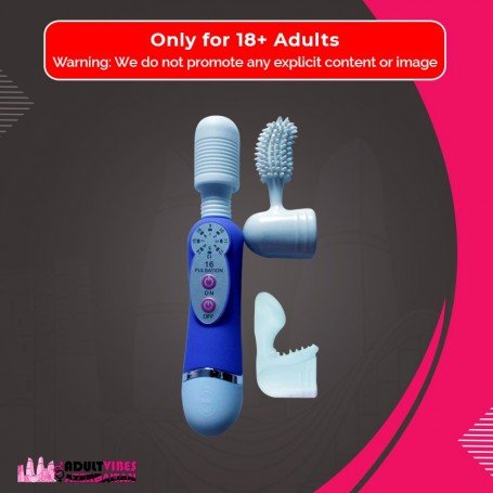 16 Speed Cordlless Magic Wand Massager VM-008