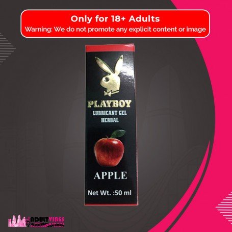 Playboy Lubricant Water Based Gel - Apple Flavoured CGS-032