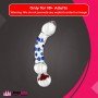 Flower Crystal Glass Dildo Sex Toy GD-003