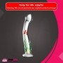 Flower Crystal Glass Dildo Sex Toy GD-004