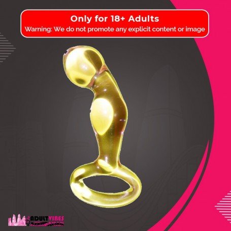 Jaguar Golden Glass Dildo GD-009