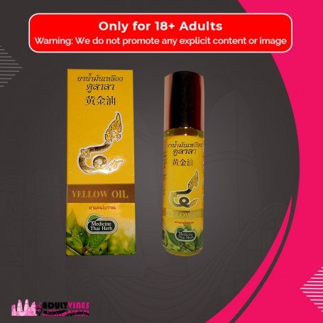 Thai herbal massage yellow oil THP-001