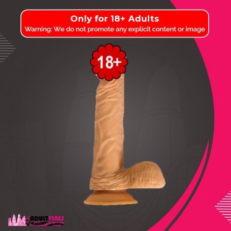 Huge 8 Inch Realistic Suction Cup Realistic Non Vibrator RSNV-017