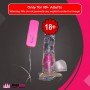 Crystal Lover Jelly Realistic Vibrator with Suction Cup RSV-065