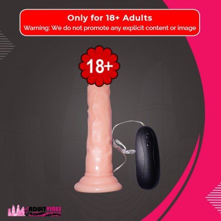 Strong Suction Cup Realistic Vibrator With Remote RSV-082